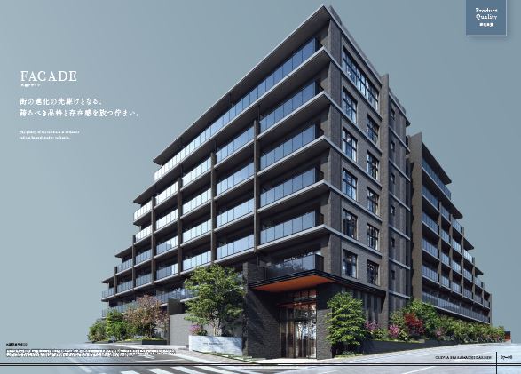 クレヴィア荏原町ガーデンの外観