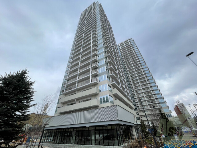建物外観　「ザ・札幌タワーズ　ＷＥＳＴ　ＴＯＷＥＲ」完成予想パース