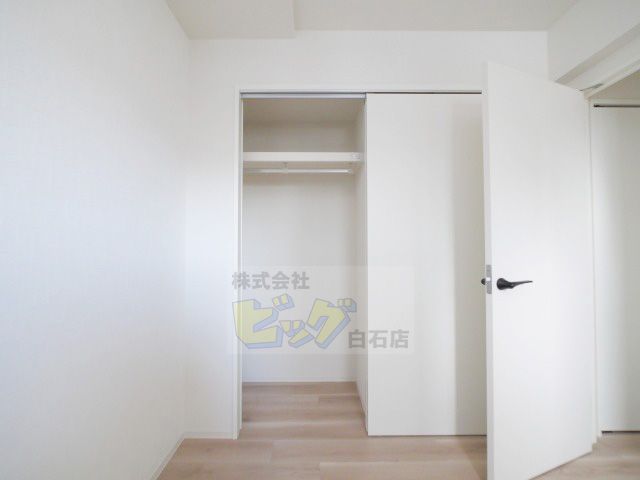 収納　広々ウォークインクローゼット完備しています♪