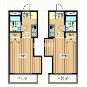東京都立川市柏町３（マンション）の賃貸物件の間取り