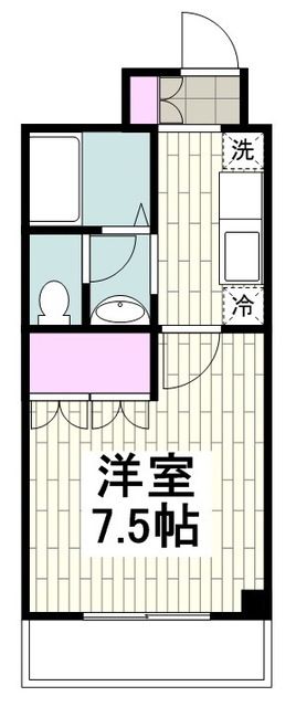 ディアコート・Ｗの間取り