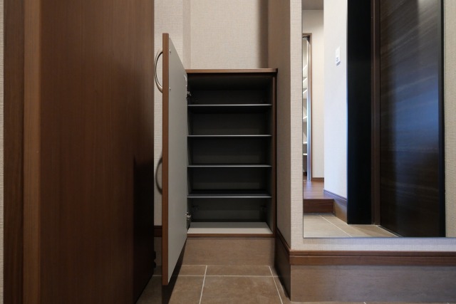 収納　十分な収納スペースがあります