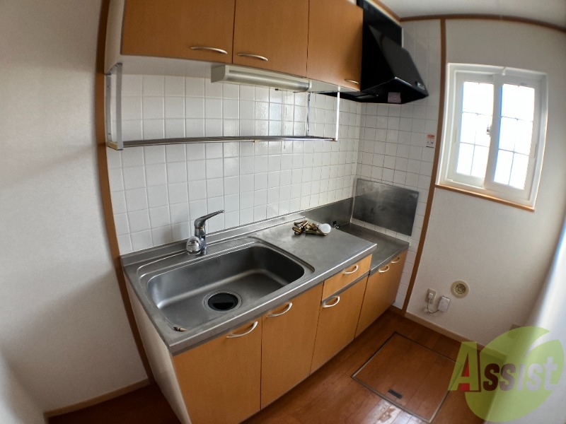 キッチン　キッチンはまな板を使えるスペースがしっかりありますね！