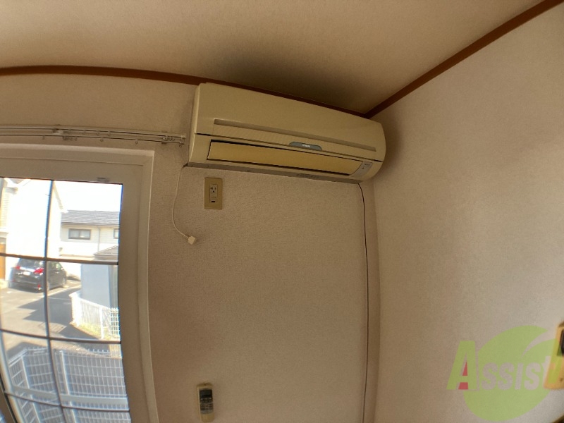 その他設備　エアコンが付いているので、一年中快適に過ごせますね。