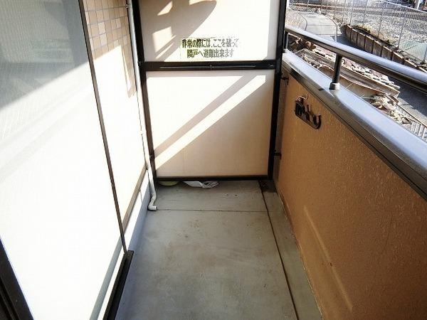 バルコニー　日当たり良好！