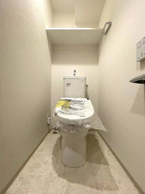 トイレ　ゆったりとした空間のトイレです