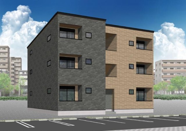 建物外観　完成予定図