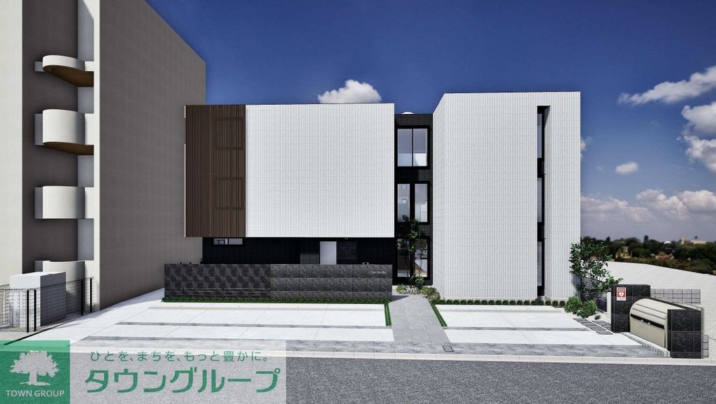 建物外観　駐車場