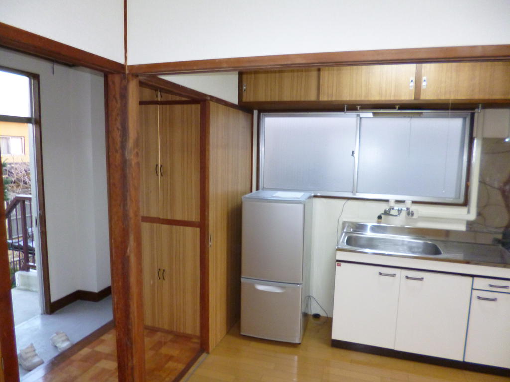 上毛電鉄 中央前橋駅 徒歩31分 2階建 築37年のキッチン写真