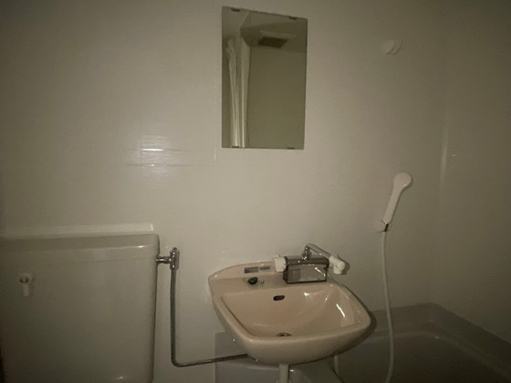 洗面設備　※別号室の写真になります