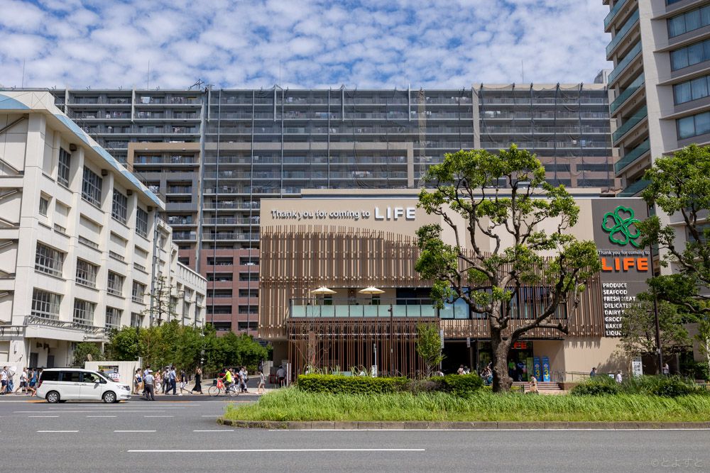 スーパー　ライフ豊洲店（スーパー）まで381m