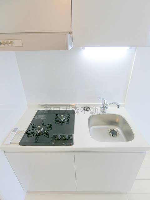 キッチン　2口ガスシステムキッチン