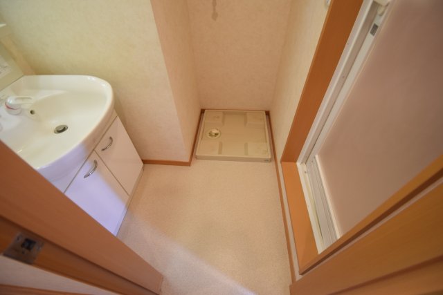 玄関　洗面脱衣スペースです。