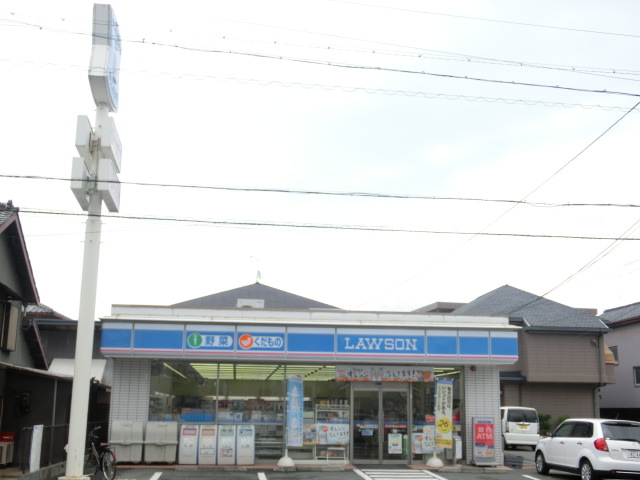 コンビニ　ローソン和地山店（コンビニ）まで308m