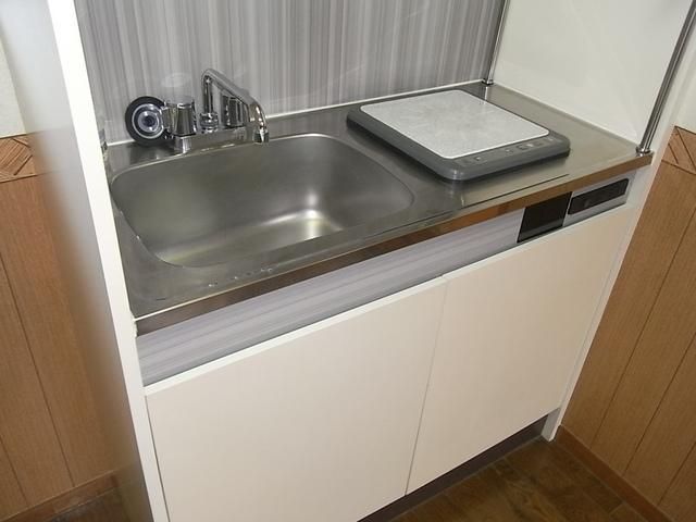 キッチン　システムキッチン１口ＩＨコンロ