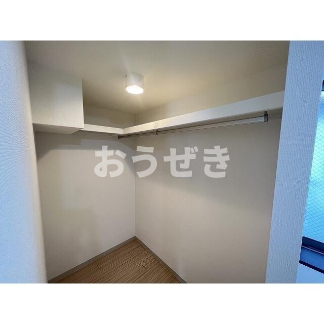 収納　ウォークインクローゼットあり