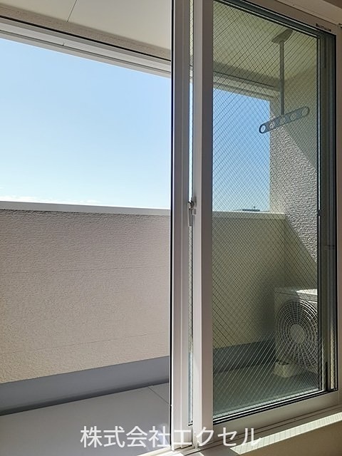 バルコニー　南西向きです。