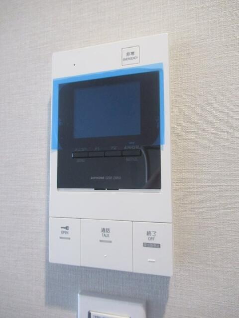 セキュリティ　モニター付きインターホンです
