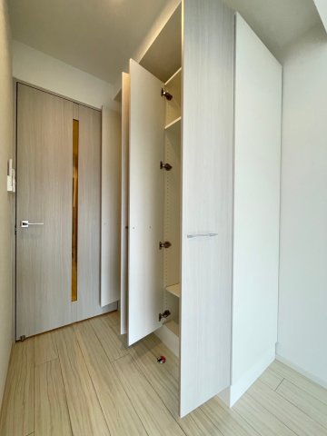 収納　大きなスペースがあり、収納には困りません