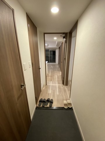 玄関　プレサンス四天王寺　玄関