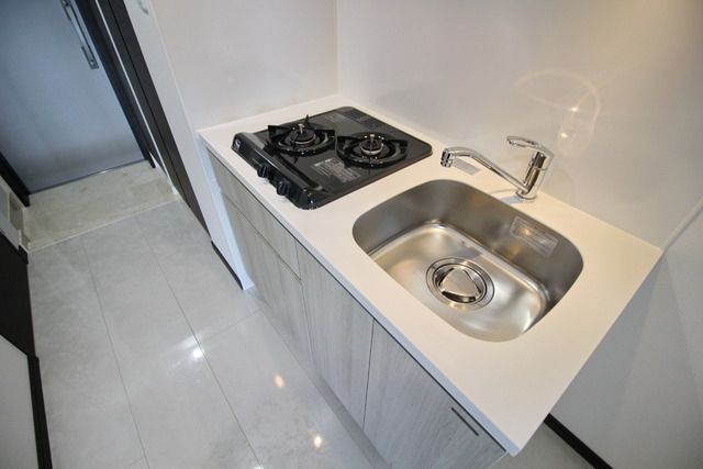 キッチン　★２口ガスコンロ付きシステムキッチン★