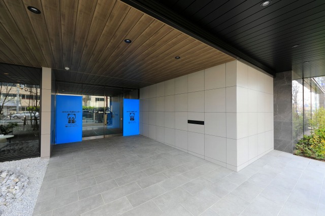 エントランス　毎日通るエントランスはこのようになっています