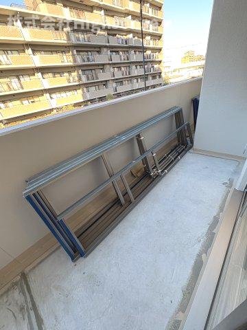 バルコニー　落ち着いた時間を過ごせるバルコニーです