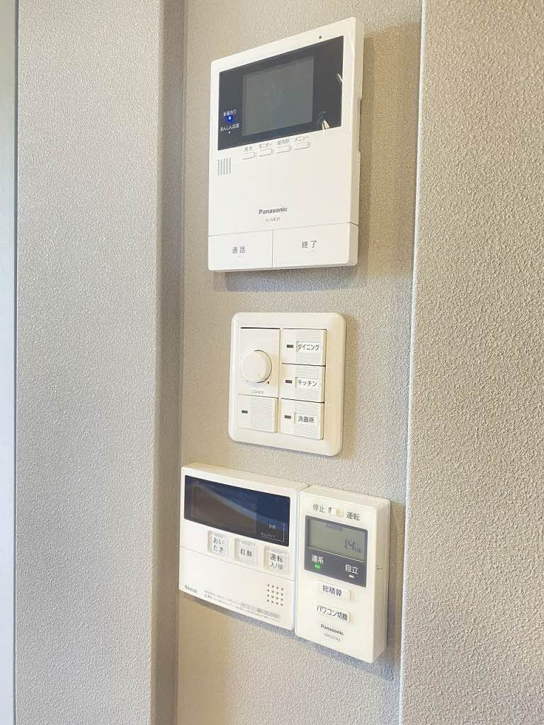 セキュリティ　モニタ付きドアホン