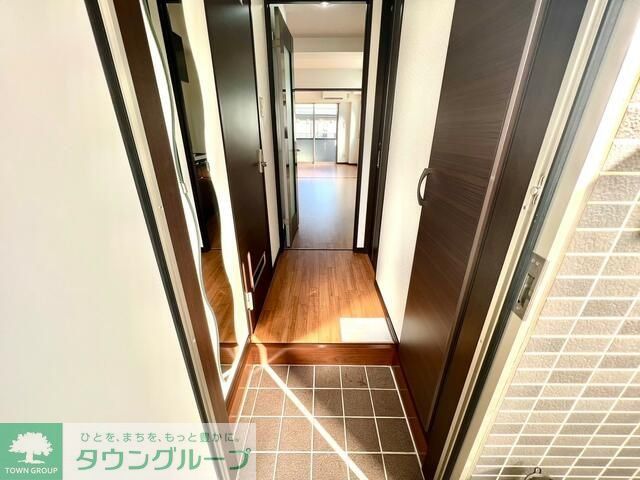 玄関　シューズボックス付の玄関