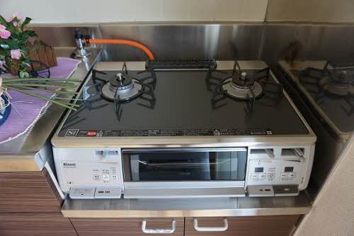 キッチン　2口コンロ付き♪
