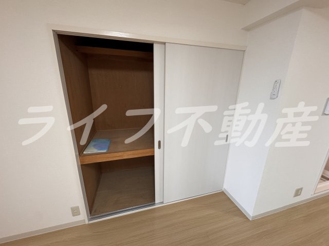 収納　十分な収納スペースがあります