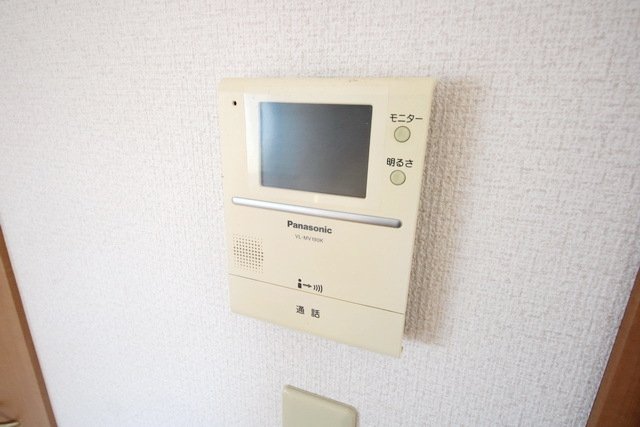 セキュリティ　モニタ付きインターホンで安心♪