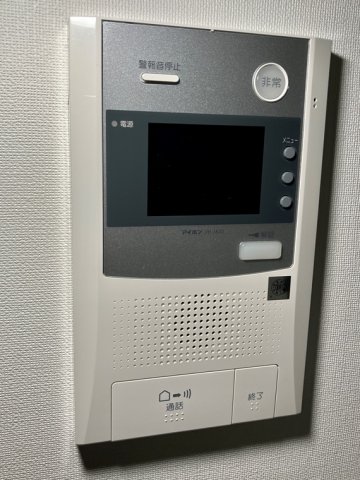 セキュリティ　安心のモニター付きインターホンです♪