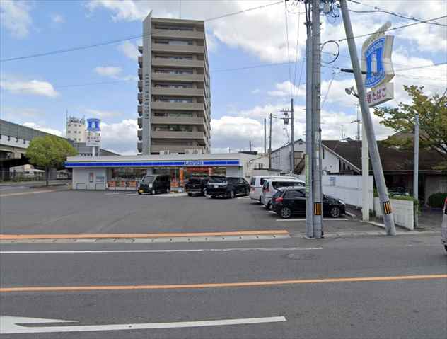 コンビニ　ローソン 岡山福富店（コンビニ）まで1435m