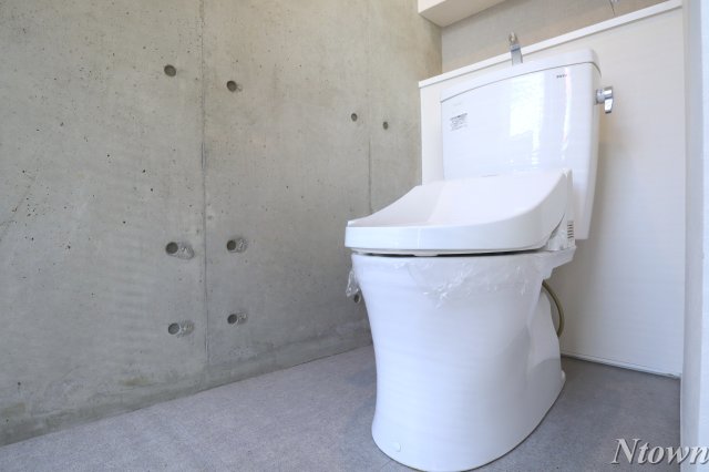 トイレ　ゆったりとした空間のトイレです