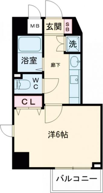 プレサンス京都御所東の間取り写真