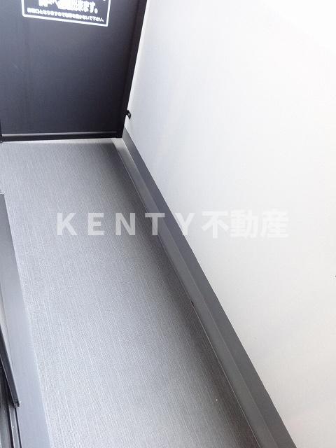 バルコニー　陽当たり良好なバルコニーです
