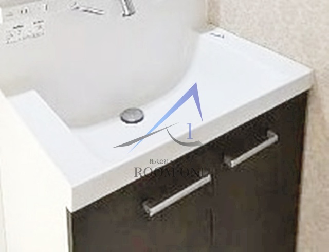 洗面設備　洗面台です。