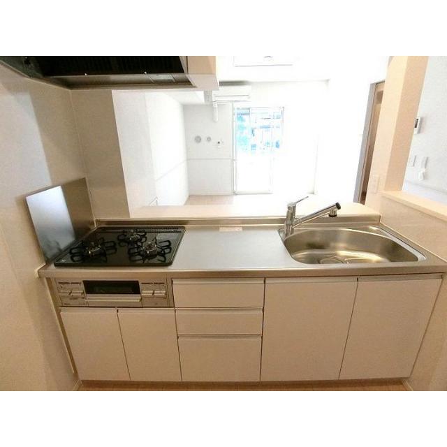 名鉄各務原線 二十軒駅 徒歩9分 2階建 築9年のキッチン写真