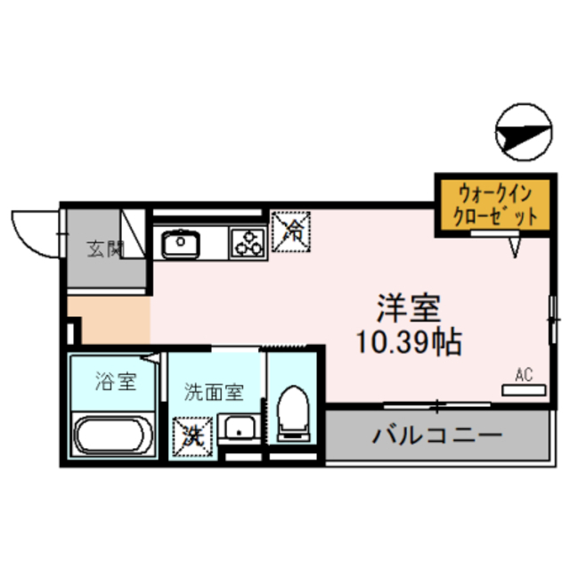 南秀苑かつやまの間取り写真