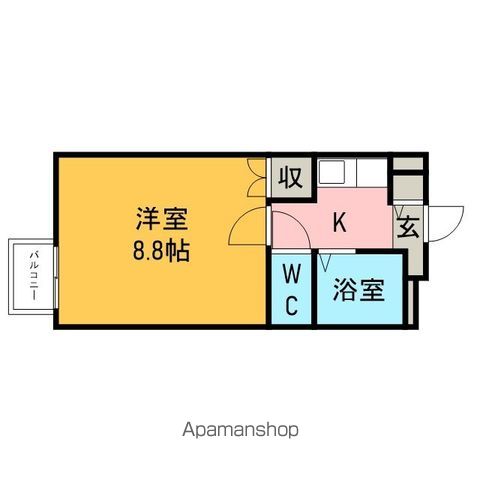 リバブルハイツ横山の間取り写真