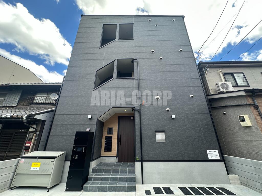 建物外観　2026年完成、大手ハウスメーカー施工のデザイナーズアパート