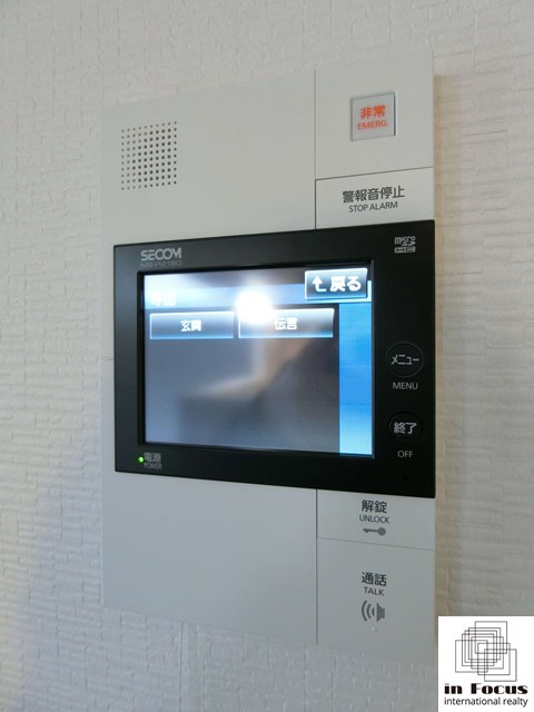 セキュリティ　来客の顔が見える安心のTVモニターホン