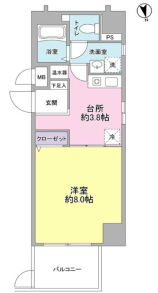 ヴェルデ東日本橋の間取り写真