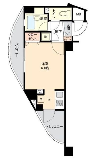 L-Flat高輪台の間取り写真