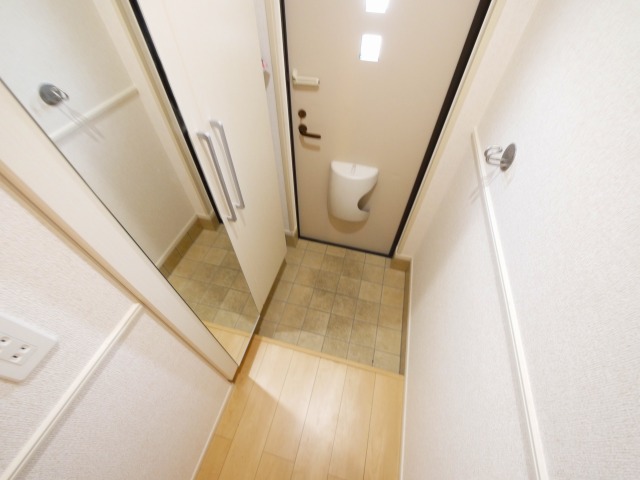 玄関　毎日通る玄関はこちらです