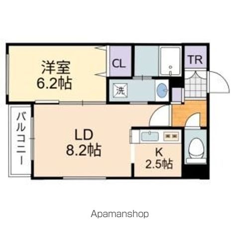 ラピス山の手の間取り写真