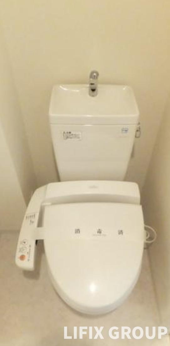 都営大江戸線 蔵前駅 徒歩2分 14階建 築20年のトイレ写真