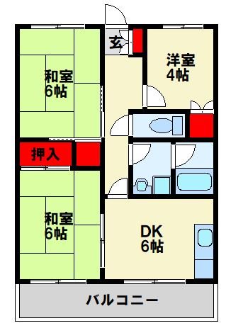 マルティコーポの間取り