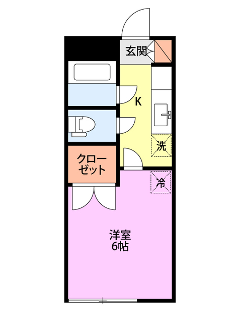 【サザンコーポラス　１の間取り】